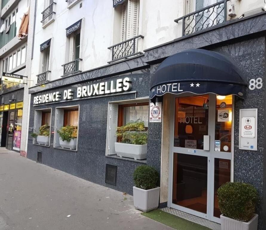 Hotel Residence De Bruxelles Paris Dış mekan fotoğraf